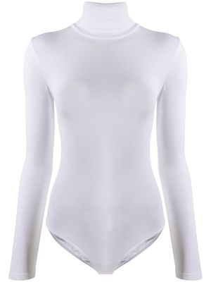 Wolford body Colorada à col roulé - Blanc