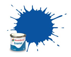 Humbrol Enamel NR.14 French Blue Gloss - 14ml