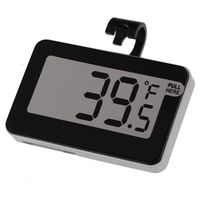 SCANPART 1110030004 koelkastonderdeel & -accessoire Thermometer Zwart, Grijs - thumbnail