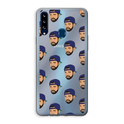 Drake Away: Samsung Galaxy A20s Transparant Hoesje