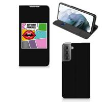 Samsung Galaxy S21 FE Hippe | Standcase | Popart Princess