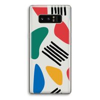 Illustratieve pop 1: Samsung Galaxy Note 8 Transparant Hoesje