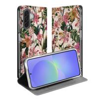 Samsung Galaxy A17 | Book Cover | Flowers