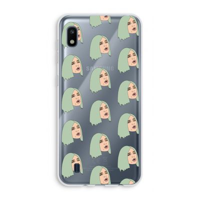 King Kylie: Samsung Galaxy A10 Transparant Hoesje