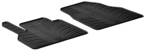 Rubbermatten passend voor Renault Kangoo vanaf 2008 & Mercedes Citan (2-delig) GL0045