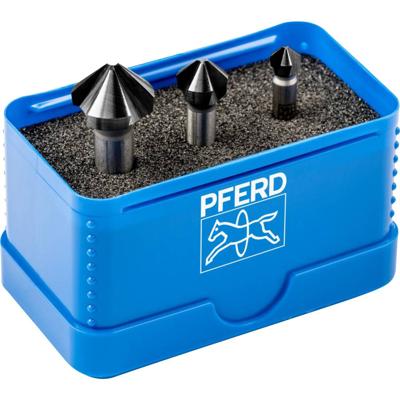 PFERD TOOLS SET KES HSS DIN 335 C90° 3 HC-FEP 25202158 Kegelverzinkboorset HSS 1 stuk(s)