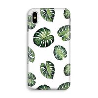 Tropische bladeren: iPhone XS Tough Case