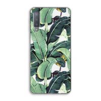 Bananenbladeren: Samsung Galaxy A7 (2018) Transparant Hoesje Bananenbladeren: Samsung Galaxy A7 (2018) Transparant Hoesje