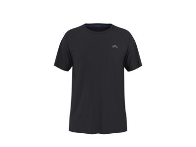 CRIVIT Heren sportshirt (Zwart, M)