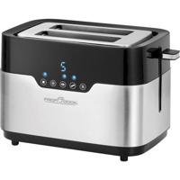 Profi Cook PC-TA 1170 Broodrooster Zwart, RVS