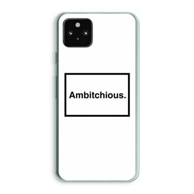 Ambitchious: Google Pixel 5a 5G Transparant Hoesje