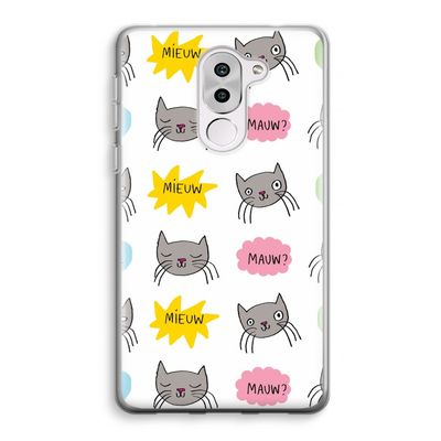 Meow: Honor 6X Transparant Hoesje