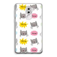 Meow: Honor 6X Transparant Hoesje