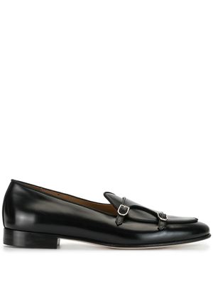Edhen Milano mocassins Brera à double bride - Noir