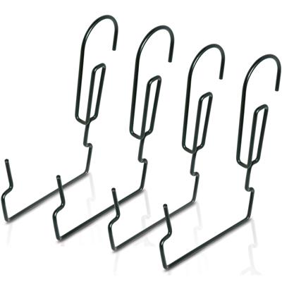 Prosperplast Kunststof balkonbeugels - set van 4x - 23 x 21 cm - bloembakbeugel
