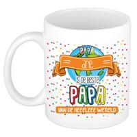 Naam mok papa Arie - wit - de beste - keramiek - 300 ml - Vaderdag/verjaardag Naam mok papa Arie - wit - de beste - keramiek - 300 ml - Vaderdag/verjaardag