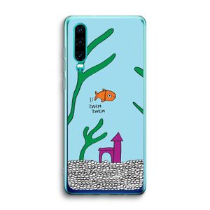 Aquarium: Huawei P30 Transparant Hoesje