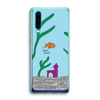 Aquarium: Huawei P30 Transparant Hoesje Aquarium: Huawei P30 Transparant Hoesje