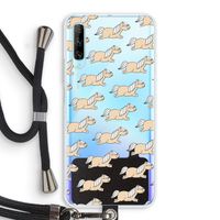 Ponys: Huawei P Smart Pro Transparant Hoesje met koord Ponys: Huawei P Smart Pro Transparant Hoesje met koord