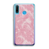 Abstract Painting Pink: Huawei P30 Lite Transparant Hoesje