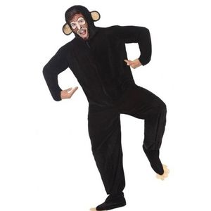 Carnavalskleding aap/chimpansee voor  volwassenen M/L  -