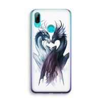 Yin Yang Dragons: Huawei P Smart (2019) Transparant Hoesje