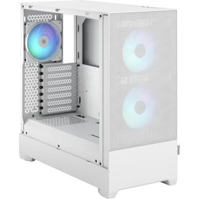 PC Case - Fractal Design - Pop Air RGB White Tg - White (FD -C -Por1a -01)
