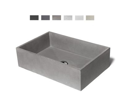 Urbi et Orbi Immissio opbouw wastafel 59x39cm ivoor