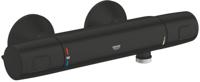 Grohe QuickFix Precision Trend douche thermostaatkraan 12cm mat zwart
