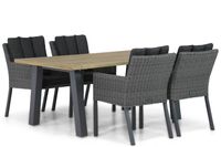 Garden Collections Oxbow/Glasgow 180 cm dining tuinset 5-delig - thumbnail