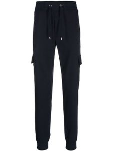 Moorer pantalon de jogging à coupe fuselée - Bleu