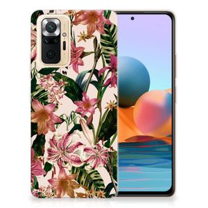 Xiaomi Redmi Note 10 Pro TPU Case Flowers