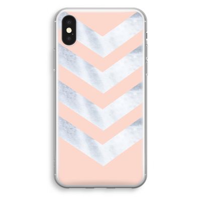 Marmeren pijlen: iPhone XS Transparant Hoesje
