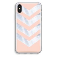 Marmeren pijlen: iPhone XS Transparant Hoesje