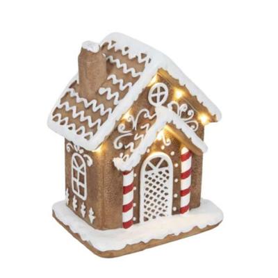 Gingerbreadhuis LED 13,8 cm excl. 2xAAA 11,3x8,7x13,8 cm HIT - Hit Gingerbreadhuis LED 13,8 cm excl. 2xAAA 11,3x8,7x13,8 cm HIT - Hit