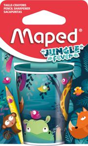 Maped potloodslijper Jungle Fever, 2-gaats, op blister