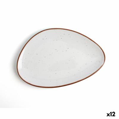 Dinerbord Ariane Terra Beige Keramisch Ø 21 cm (12 Stuks)