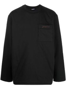 Jacquemus haut Le T-shirt Bricciola - Noir