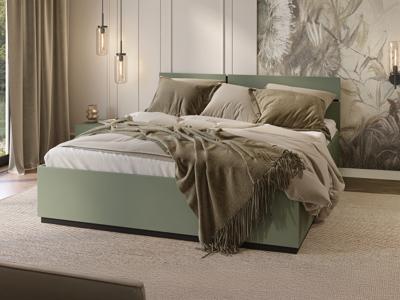 Bed CROSSAIR 160x200 cm groen met opbergruimte Bed CROSSAIR 160x200 cm groen met opbergruimte