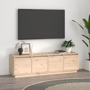 Tv-meubel 156x37x45 cm massief grenenhout