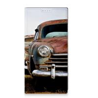 Samsung Galaxy S24 Ultra Stand Case Vintage Auto - thumbnail