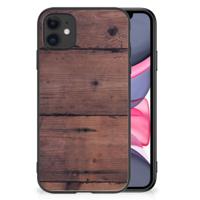 iPhone 11 Houten Print Telefoonhoesje Old Wood