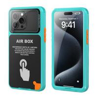 iPhone 15 Pro Max ShellBox Air Box Waterdicht Hoesje - Blauw