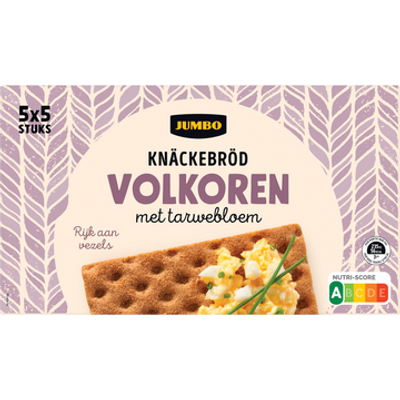 Jumbo Knackebrod Volkoren 5 x 5 Stuks