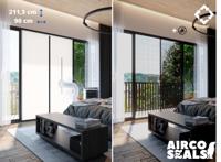 Deurafdichtingskit Mobiele Airco - Met Hor - 211,5 x 90 CM - Magneetsluiting