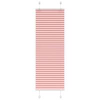 VidaXL Plissé rolgordijn 40x100 cm stofbreedte 39,4 cm polyester roze