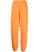 adidas pantalon de jogging à logo brodé - Orange