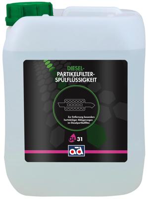 Ad ditief "spoelvloeistoffen gl 31". dpf coolant. gl31 ditive 5l