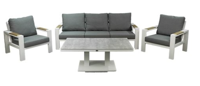 Benton Sofa Loungeset Wit - Buitengewoon de boet