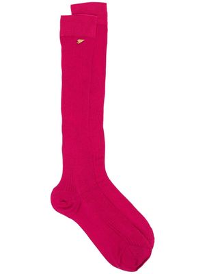Forte Forte chaussettes bottes nervurées - Rose
